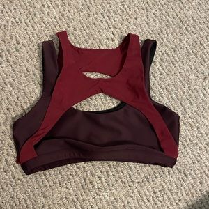 Never worn!! Good American Exercise Bra. Size 3
